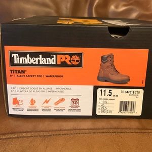 Timberland PRO Titan 9” Alloy Safety Toe Waterproof Work Boots